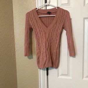 Bebe cute v-neck sweater